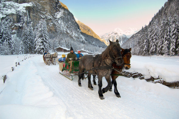 Pferdeschlittenromantik im Kötschachtal © GASTEINERTAL TOURISMUS GMBH